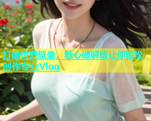 打破付费壁垒，糖心破解版让你轻松创作专业Vlog