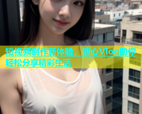短视频创作新体验，糖心Vlog助你轻松分享精彩生活