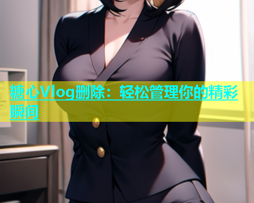 糖心Vlog删除：轻松管理你的精彩瞬间