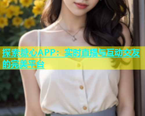 探索糖心APP：实时直播与互动交友的完美平台