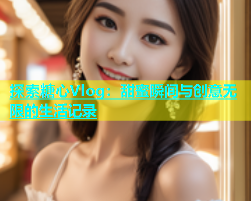 探索糖心Vlog：甜蜜瞬间与创意无限的生活记录