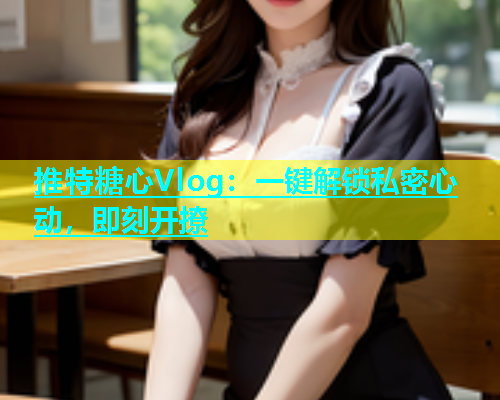 推特糖心Vlog：一键解锁私密心动，即刻开撩