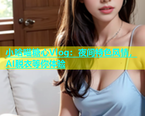 小晗喵糖心Vlog：夜间特色风情，AI脱衣等你体验