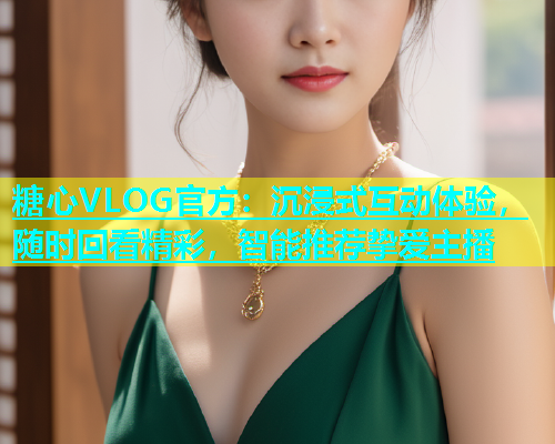 糖心VLOG官方：沉浸式互动体验，随时回看精彩，智能推荐挚爱主播  第1张