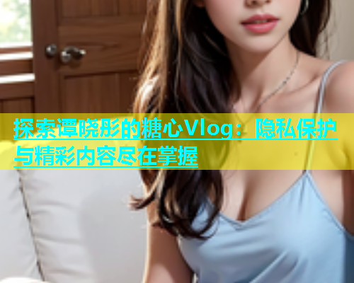 探索谭晓彤的糖心Vlog：隐私保护与精彩内容尽在掌握  第1张
