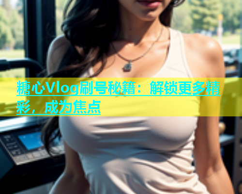 糖心Vlog刷号秘籍：解锁更多精彩，成为焦点