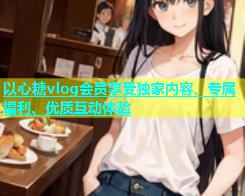 以心糖vlog会员享受独家内容、专属福利、优质互动体验