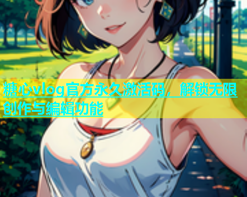 糖心vlog官方永久激活码，解锁无限创作与编辑功能