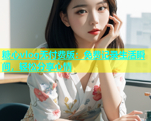 糖心vlog无付费版：免费记录生活瞬间，轻松分享心情