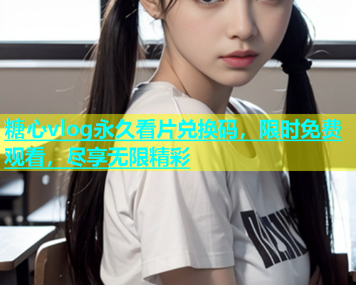 糖心vlog永久看片兑换码，限时免费观看，尽享无限精彩