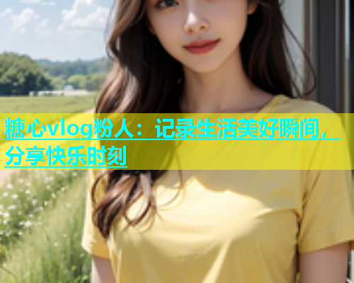 糖心vlog粉人：记录生活美好瞬间，分享快乐时刻