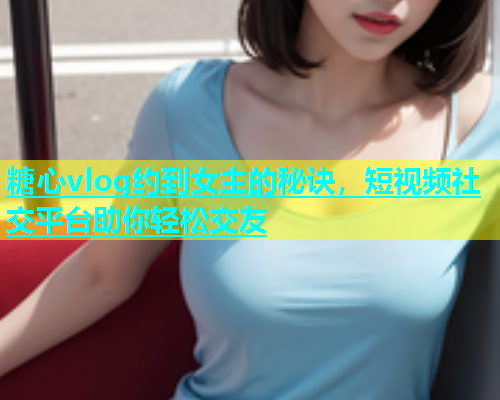 糖心vlog约到女主的秘诀，短视频社交平台助你轻松交友