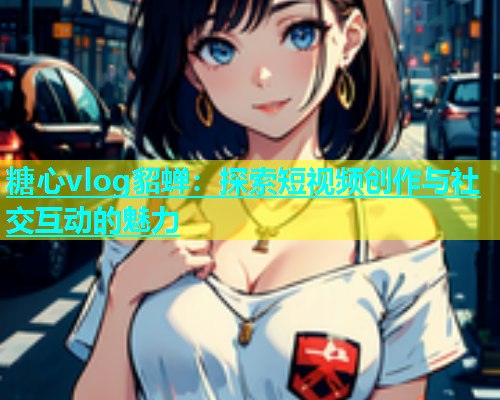 糖心vlog貂蝉：探索短视频创作与社交互动的魅力  第2张