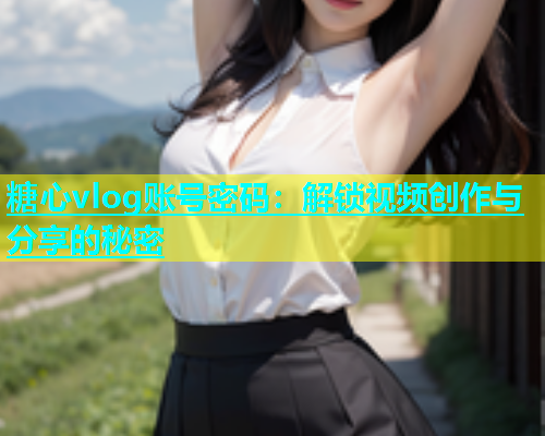 糖心vlog账号密码：解锁视频创作与分享的秘密  第2张