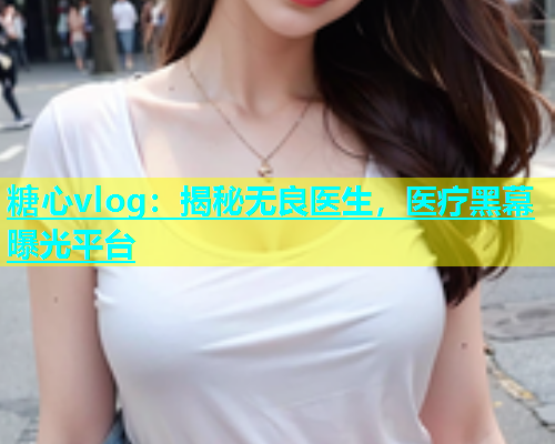 糖心vlog：揭秘无良医生，医疗黑幕曝光平台  第1张