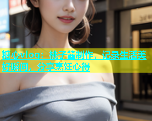 糖心vlog：桃子酱制作，记录生活美好瞬间，分享烹饪心得  第1张