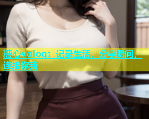 糖心volog：记录生活，分享瞬间，连接你我
