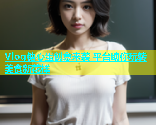 Vlog糖心蛋创意来袭 平台助你玩转美食新花样  第1张