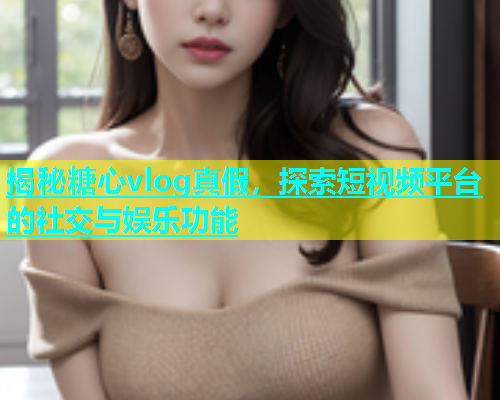 揭秘糖心vlog真假，探索短视频平台的社交与娱乐功能  第1张