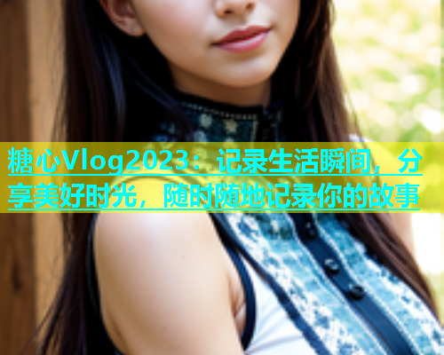 糖心Vlog2023：记录生活瞬间，分享美好时光，随时随地记录你的故事