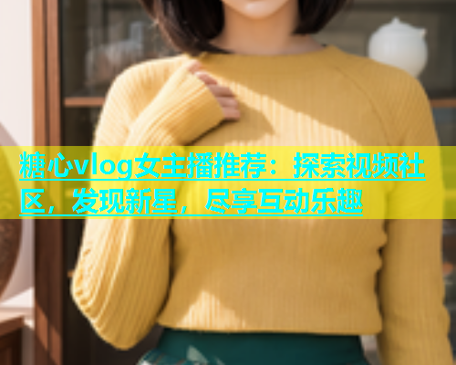 糖心vlog女主播推荐：探索视频社区，发现新星，尽享互动乐趣