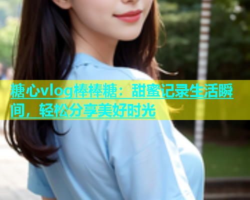 糖心vlog棒棒糖：甜蜜记录生活瞬间，轻松分享美好时光