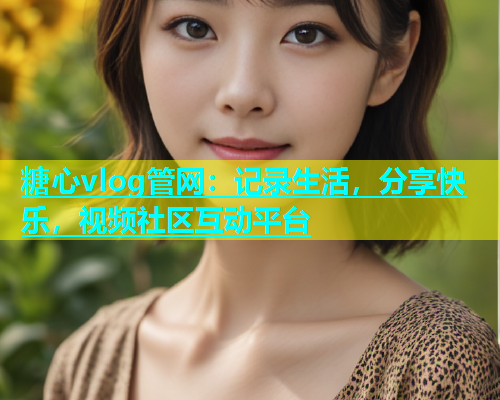 糖心vlog管网：记录生活，分享快乐，视频社区互动平台