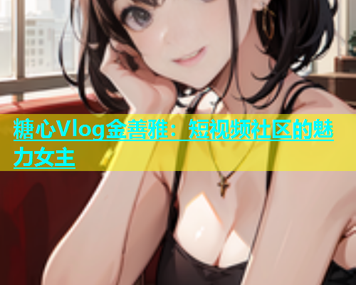 糖心Vlog金善雅：短视频社区的魅力女主  第1张