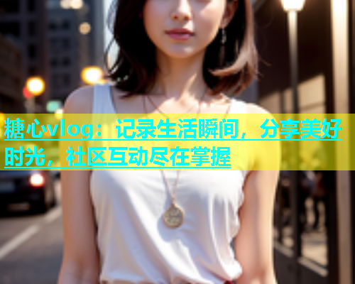 糖心vlog：记录生活瞬间，分享美好时光，社区互动尽在掌握  第1张