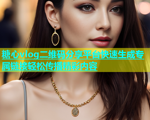 糖心vlog二维码分享平台快速生成专属链接轻松传播精彩内容