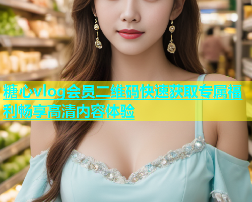 糖心vlog会员二维码快速获取专属福利畅享高清内容体验