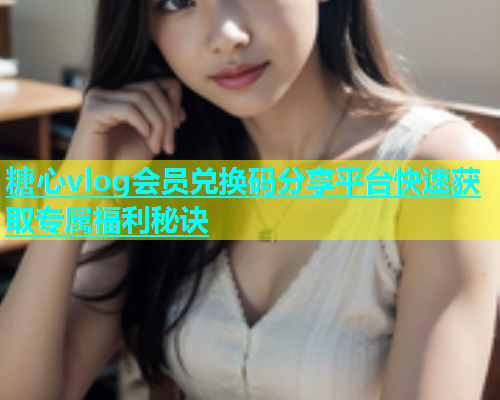 糖心vlog会员兑换码分享平台快速获取专属福利秘诀